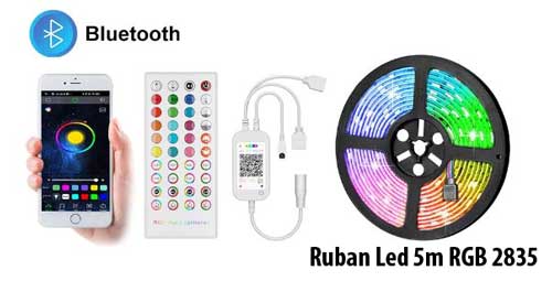 bande-led-controleur-bluetooth