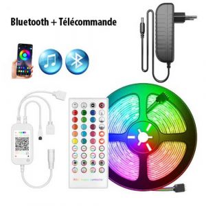 led au rythme de la musique