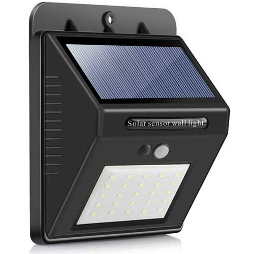 Spot Solaire Extérieure 48 Led avec Détecteur de Mouvement