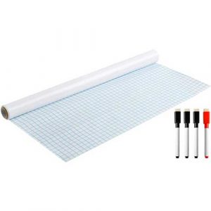 rouleau papier autocollant blanc