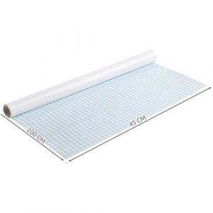 rouleau papier autocollant blanc