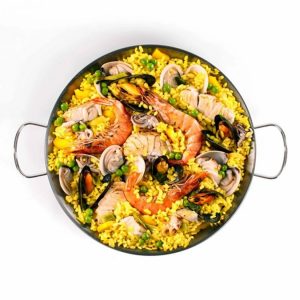 Poêle à Paella 36 cm pour 7 Personnes