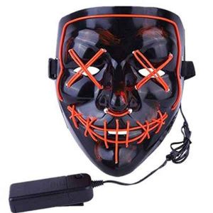 masque halloween led
