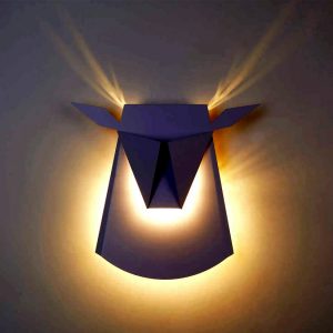 applique murale cerf