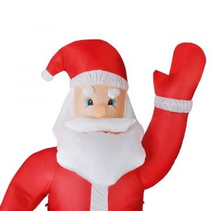 père noël gonflable