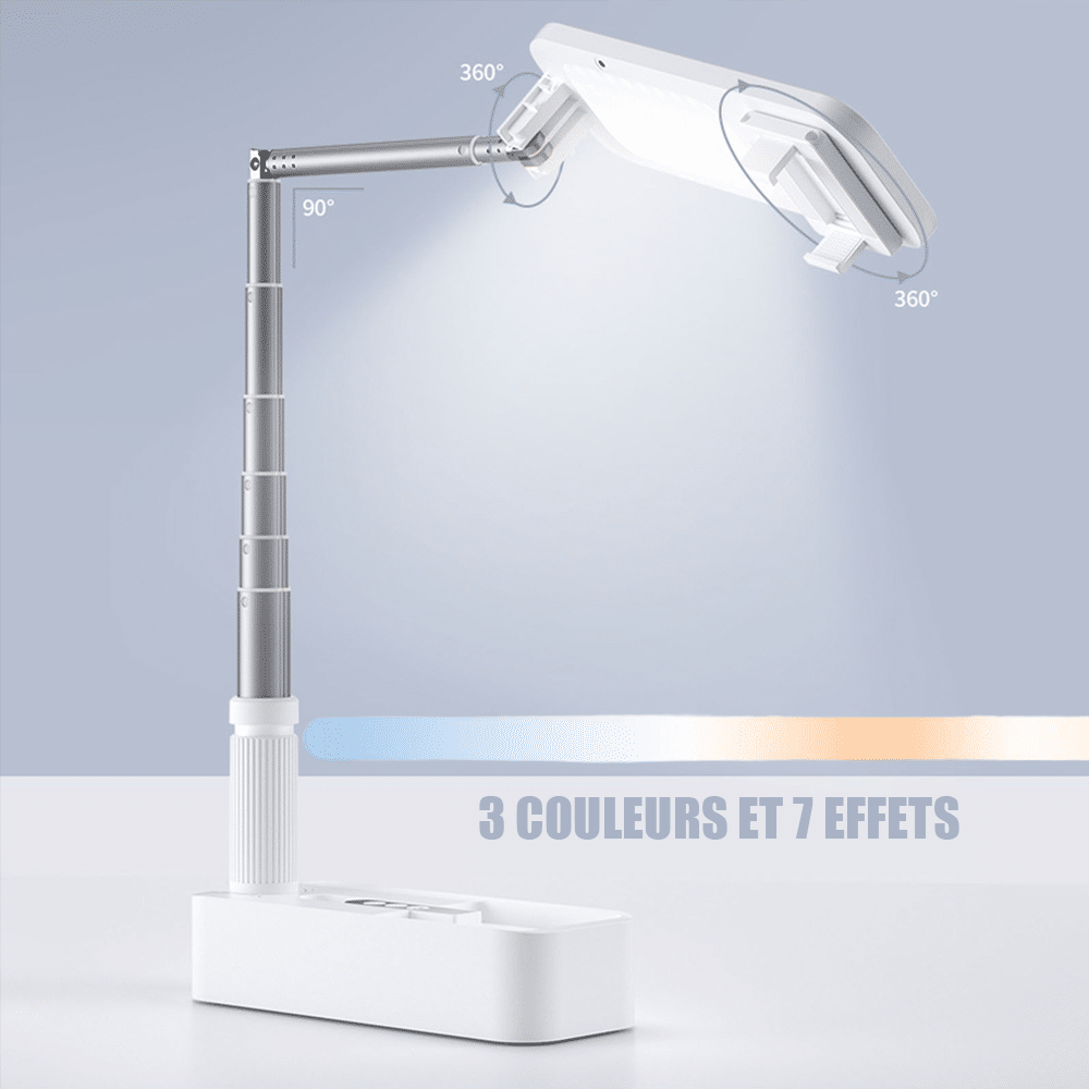 Trépied téléphone pour filmer du dessus