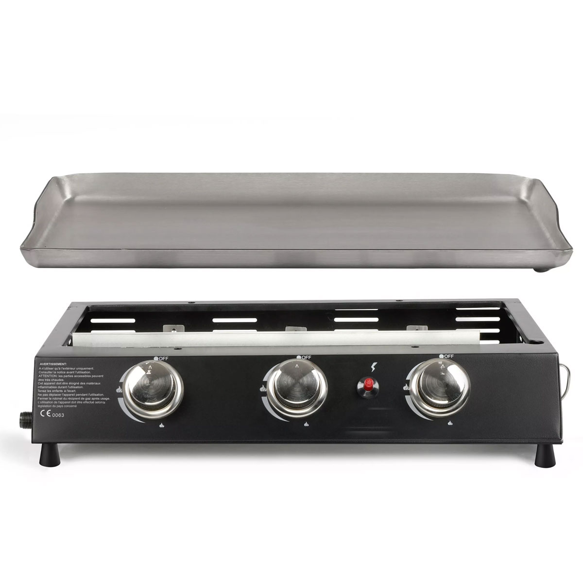 plancha gaz