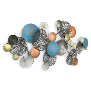 sculpture murale nénuphars stylisés sculpture murale nénuphars stylises