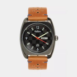 Montre Kelton RC22 Damier Brown Montre Kelton RC22 Damier Brown