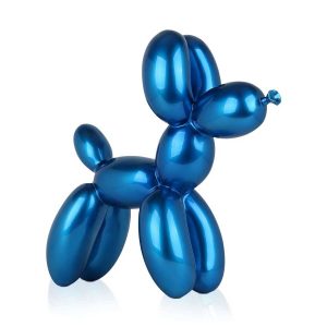 Sculpture Chien Ballon en Résine