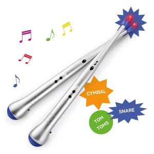 Baguettes de batterie électroniques pour enfant