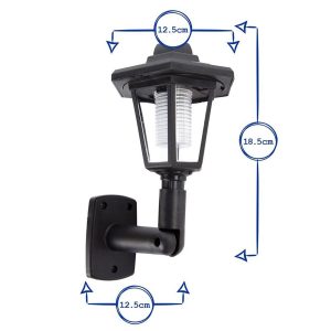 Lanterne Murale Solaire Vintage