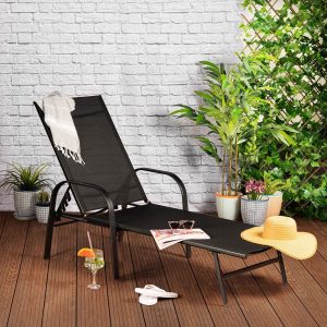 Lit de jardin réglable