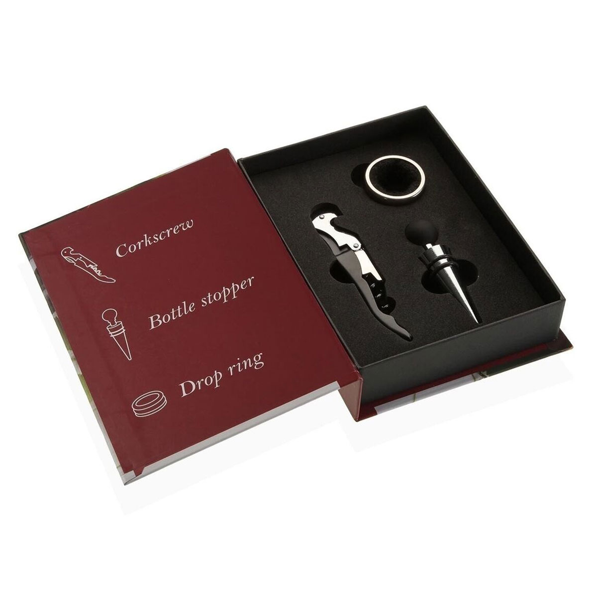 coffret de 3 accessoires de vin