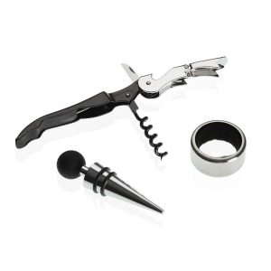 coffret de 3 accessoires de vin
