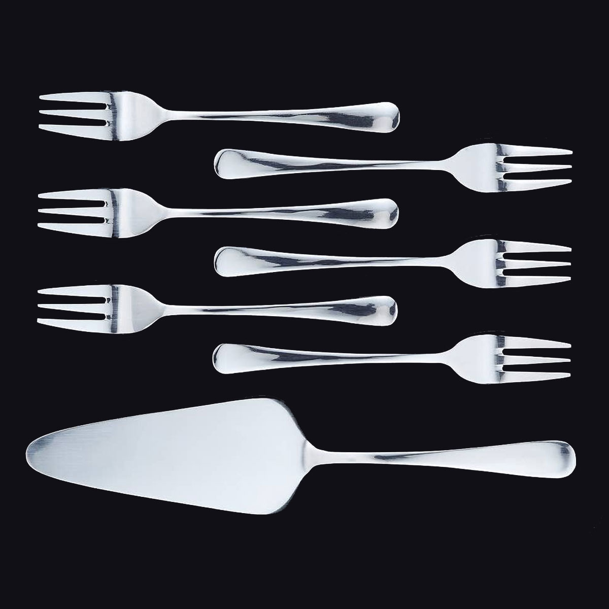 Fourchettes à gâteau élégantes