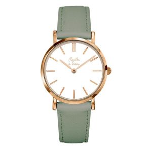 montre en cuir femme