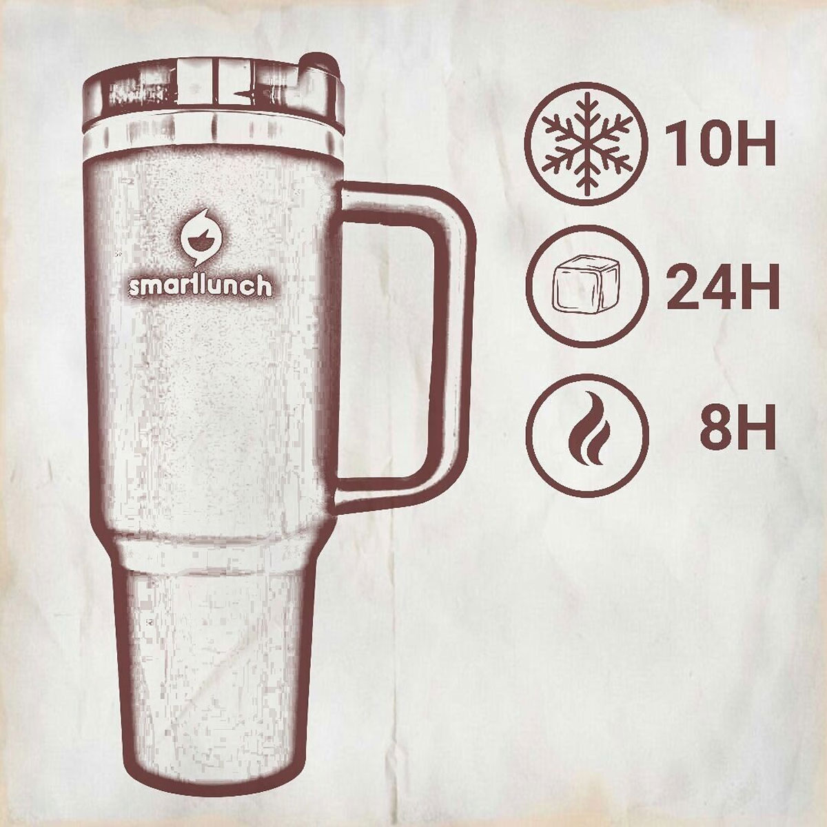 Gobelet d'hydratation révolutionnaire Quencher H20