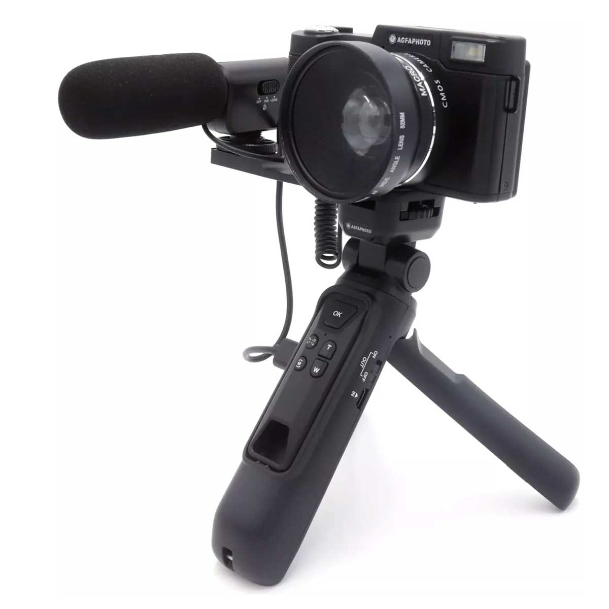 Caméra Vlog 4K Grand Angle