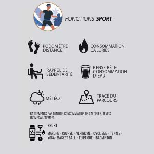 montre connectée sport santé