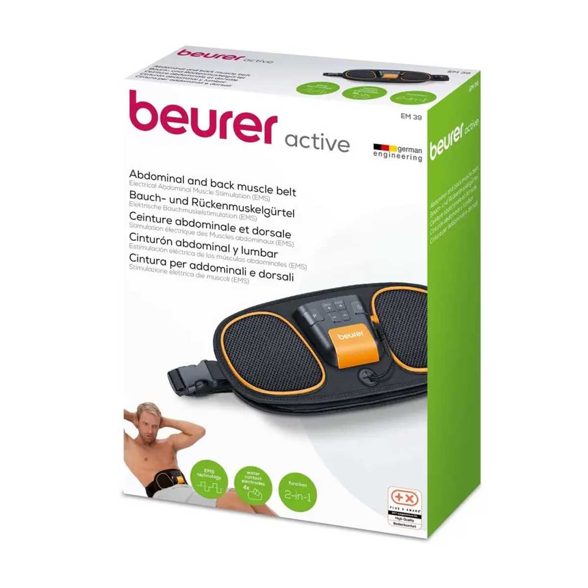 Stimulation des muscles abdominaux