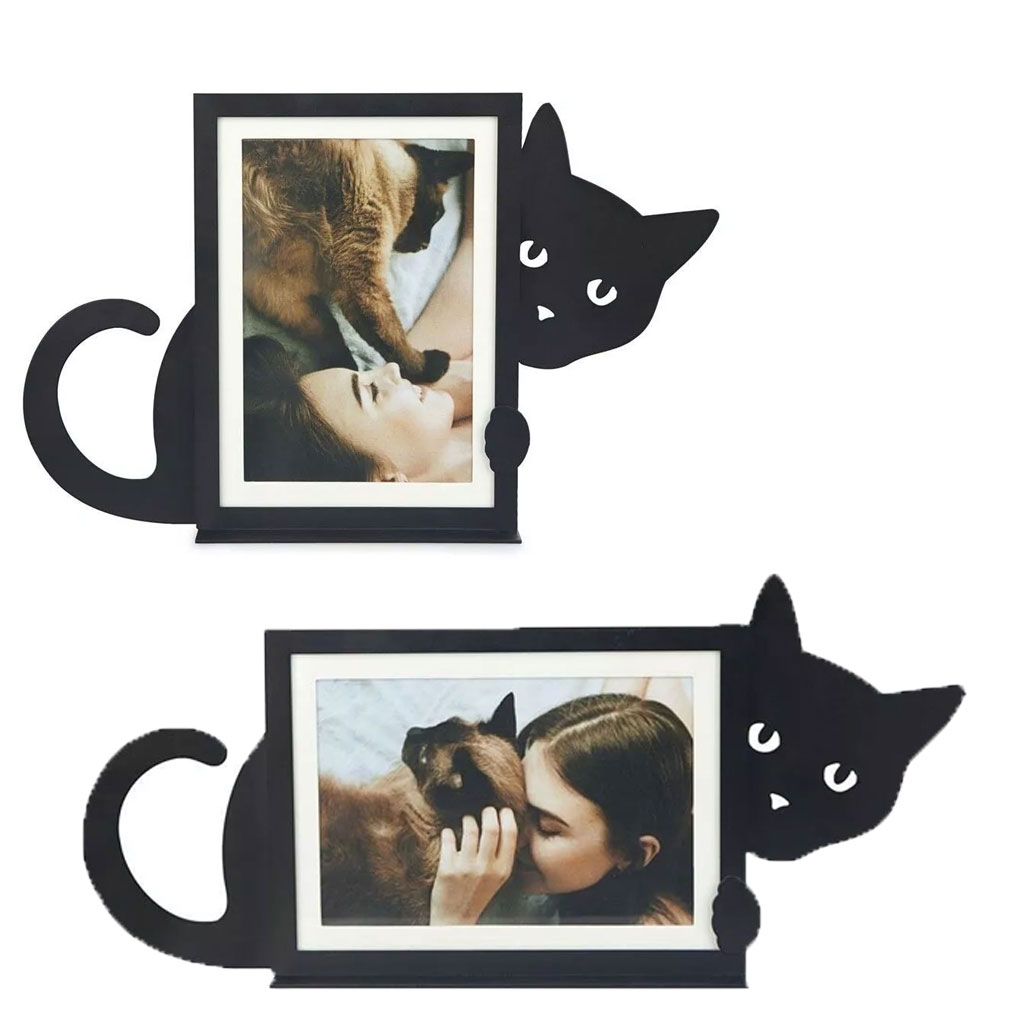 Cadre photo en forme de Chat