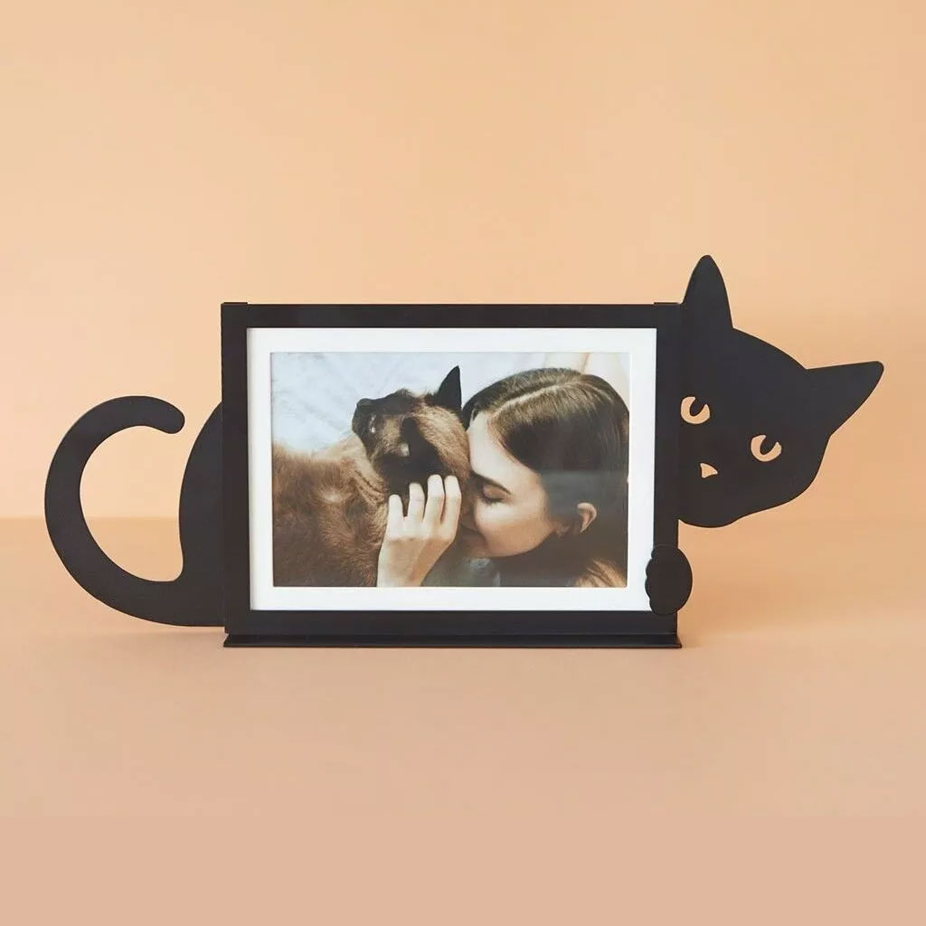 Cadre Photo en Forme de Chat 10x15cm Portrait ou Paysage – Image 3