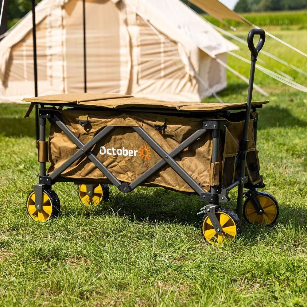 Chariot à Roulette Pliable 4 Roues Incroyablement Robuste ! – Image 8