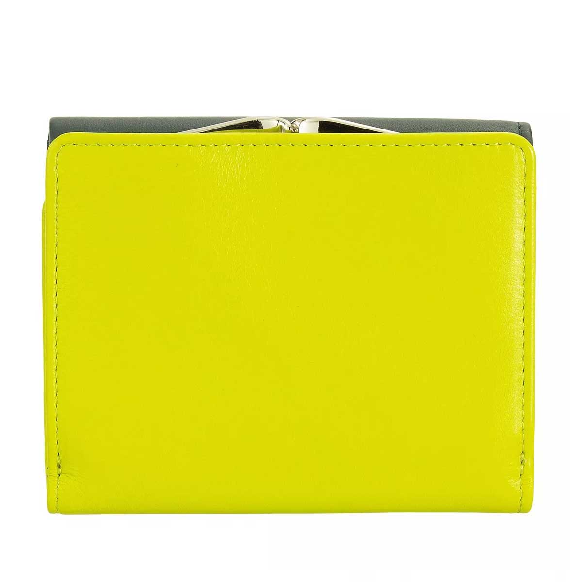 portefeuille compact femme cuir